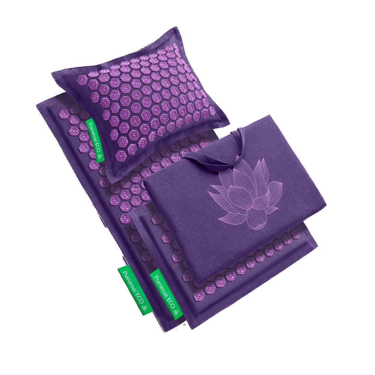 Pranamat Podloga + Vzglavnik + Mini + Velika torba (Lavender)